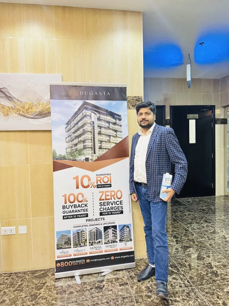 Ritesh at a Dugasta project event